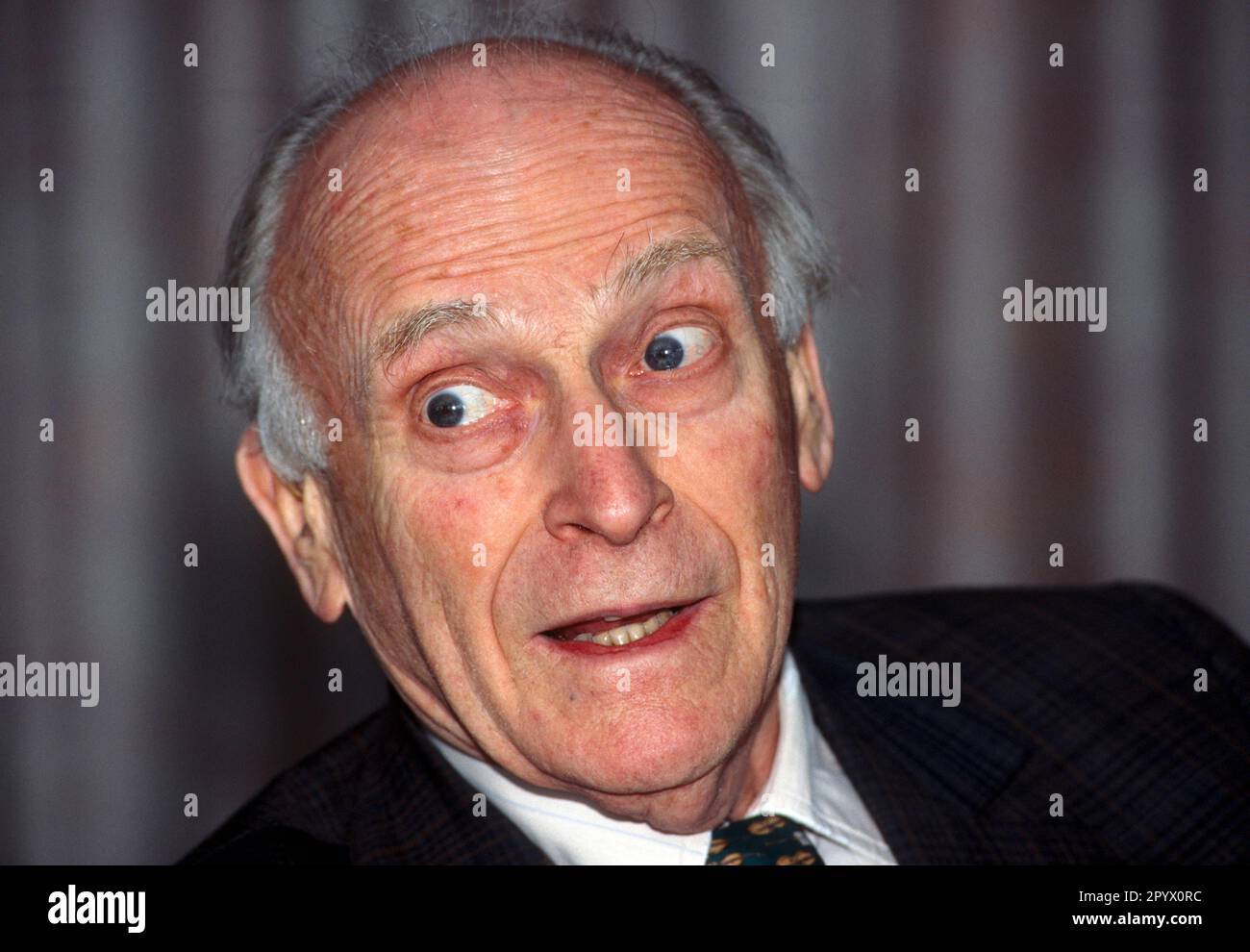 Yehudi MENUHIN , violinist and conductor, May 1995 [automated