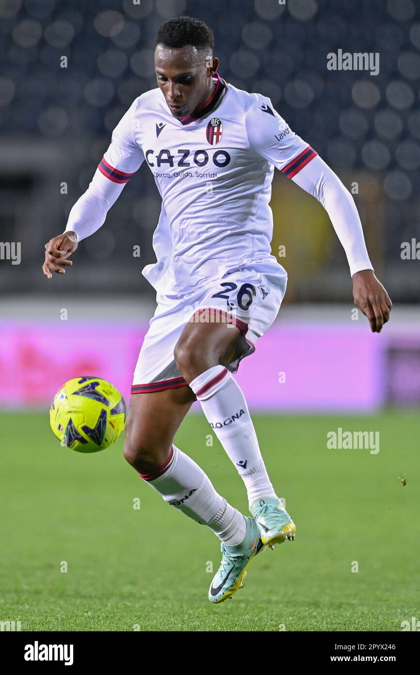 Carlo Castellani stadium, Empoli, Italy, May 04, 2023, Jhon Lucumi