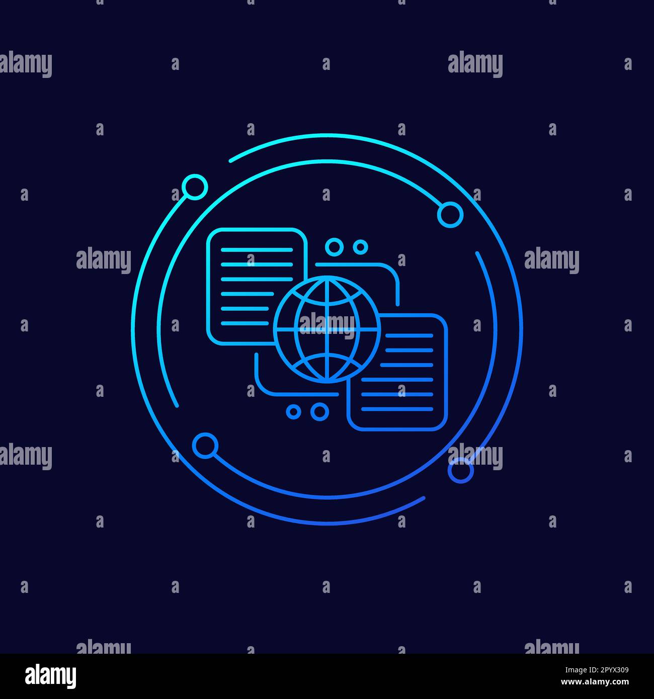 Data Interchange Format Stock Vector Images Alamy