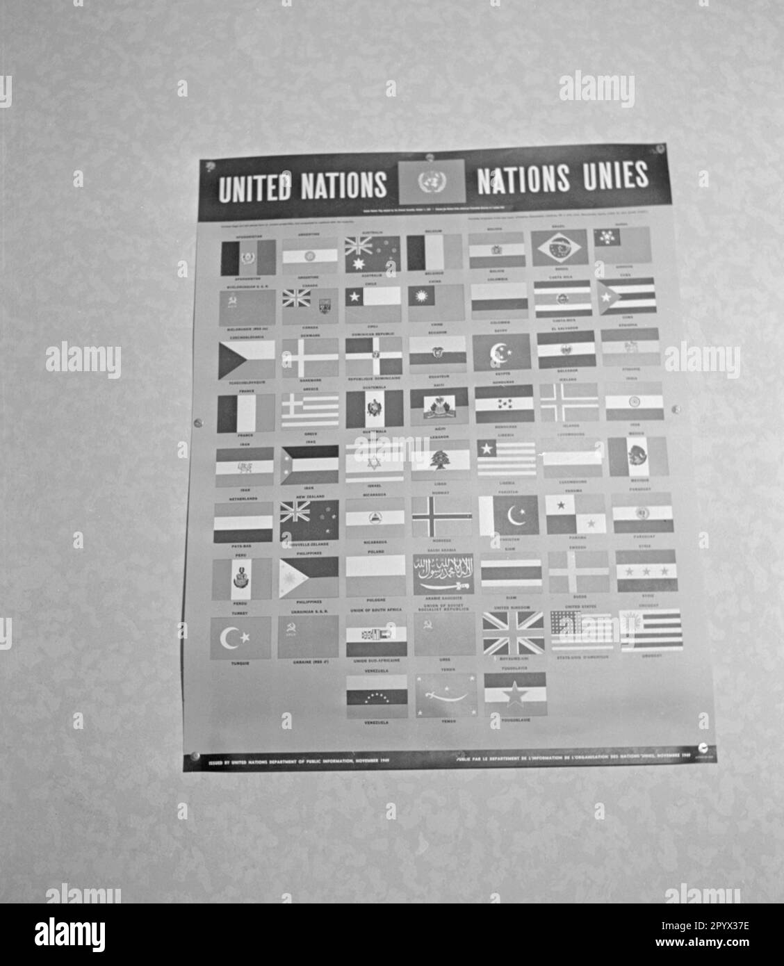 A poster of the United Nations (United Nations Department of Public ...