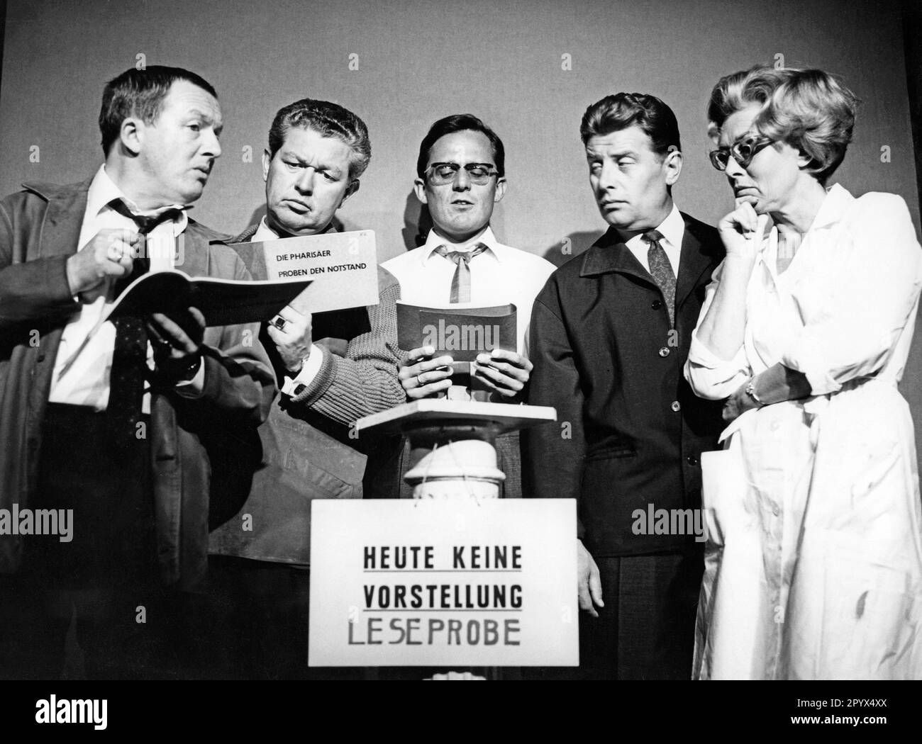 "German Kabarett ""Lach und Schiessgesellschaft"" in Munich Stock