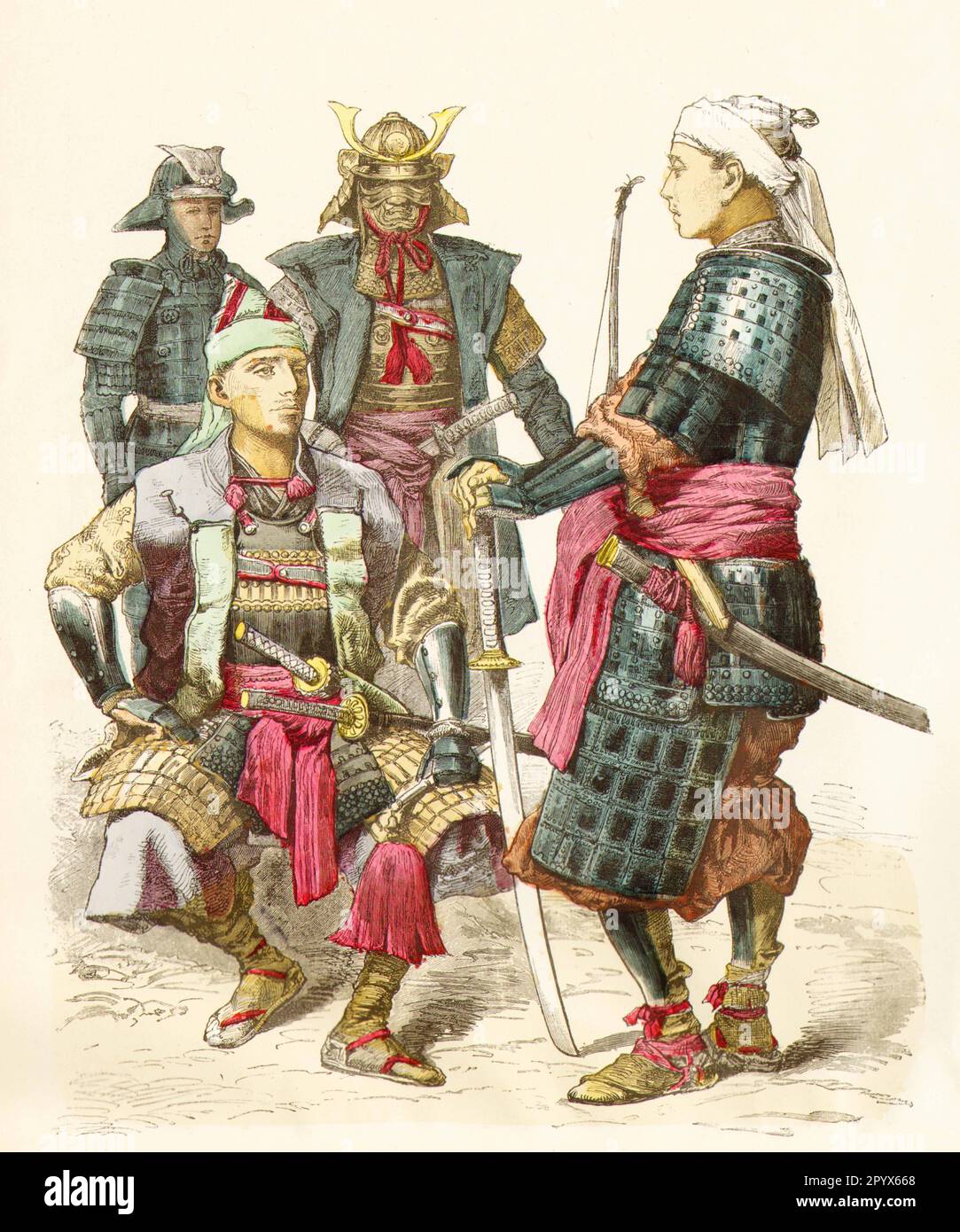 Japanese man in contemporary clothes. [automated translation] Stock