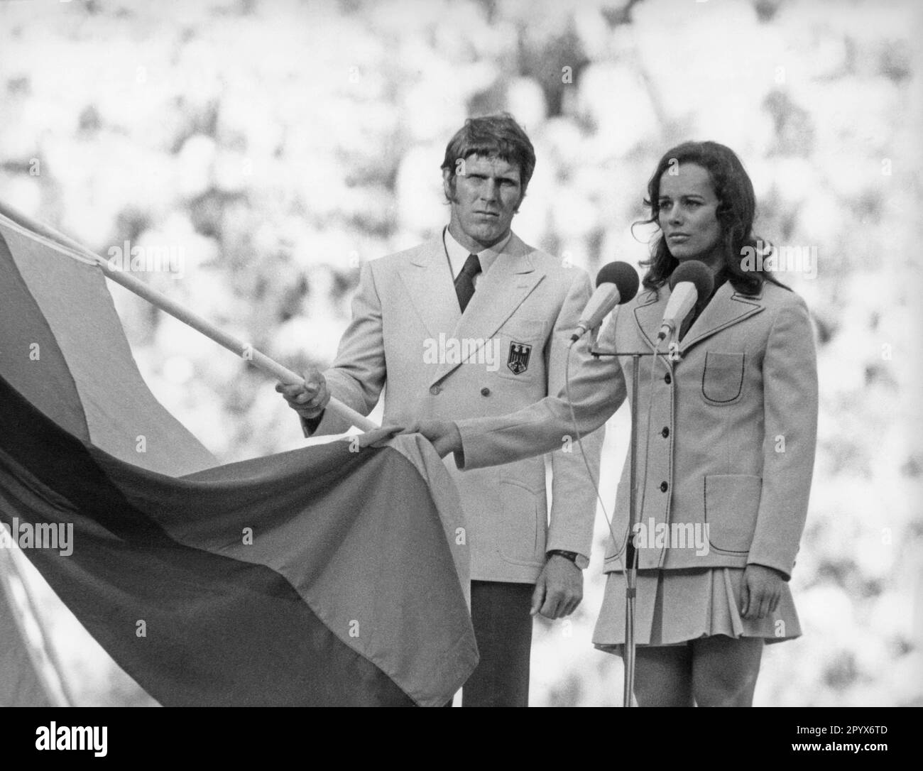 Opening of the 1972 Summer Olympics in Munich Stock Photo Alamy
