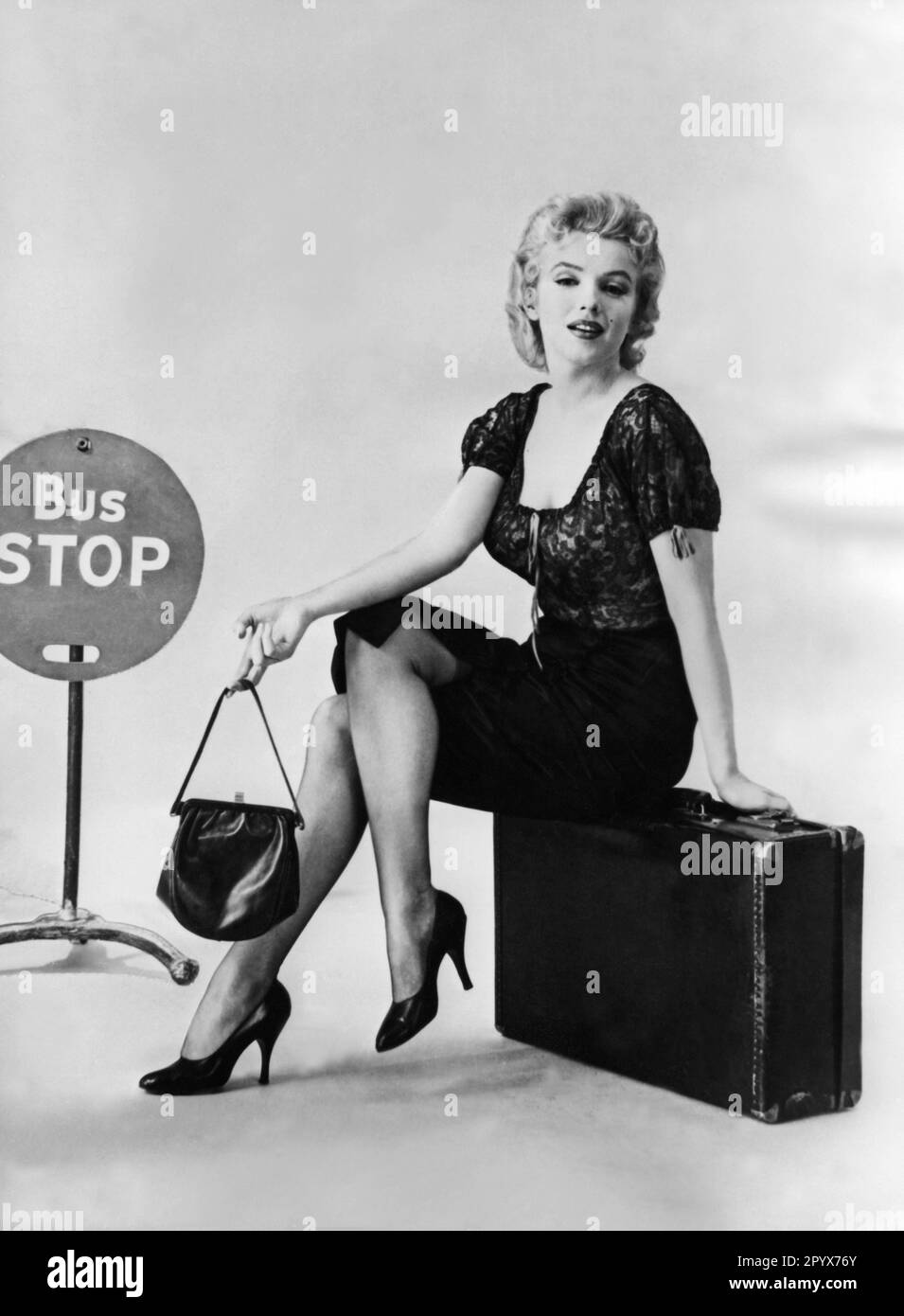Marilyn Monroe handbag Stock Photo - Alamy