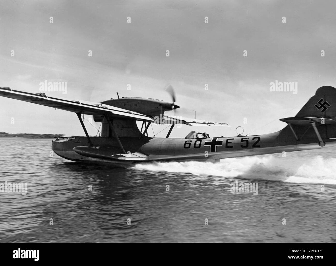 Dornier Do 18 flying boat of the German Air Force. [automated translation] Stock Photo