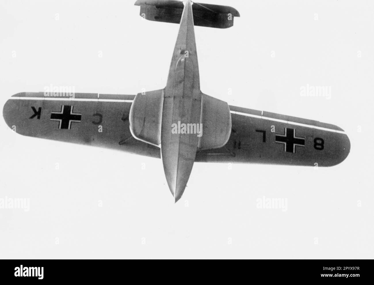 Dornier Do 18 flying boat in flight. PK photo: Aubele. [automated translation] Stock Photo