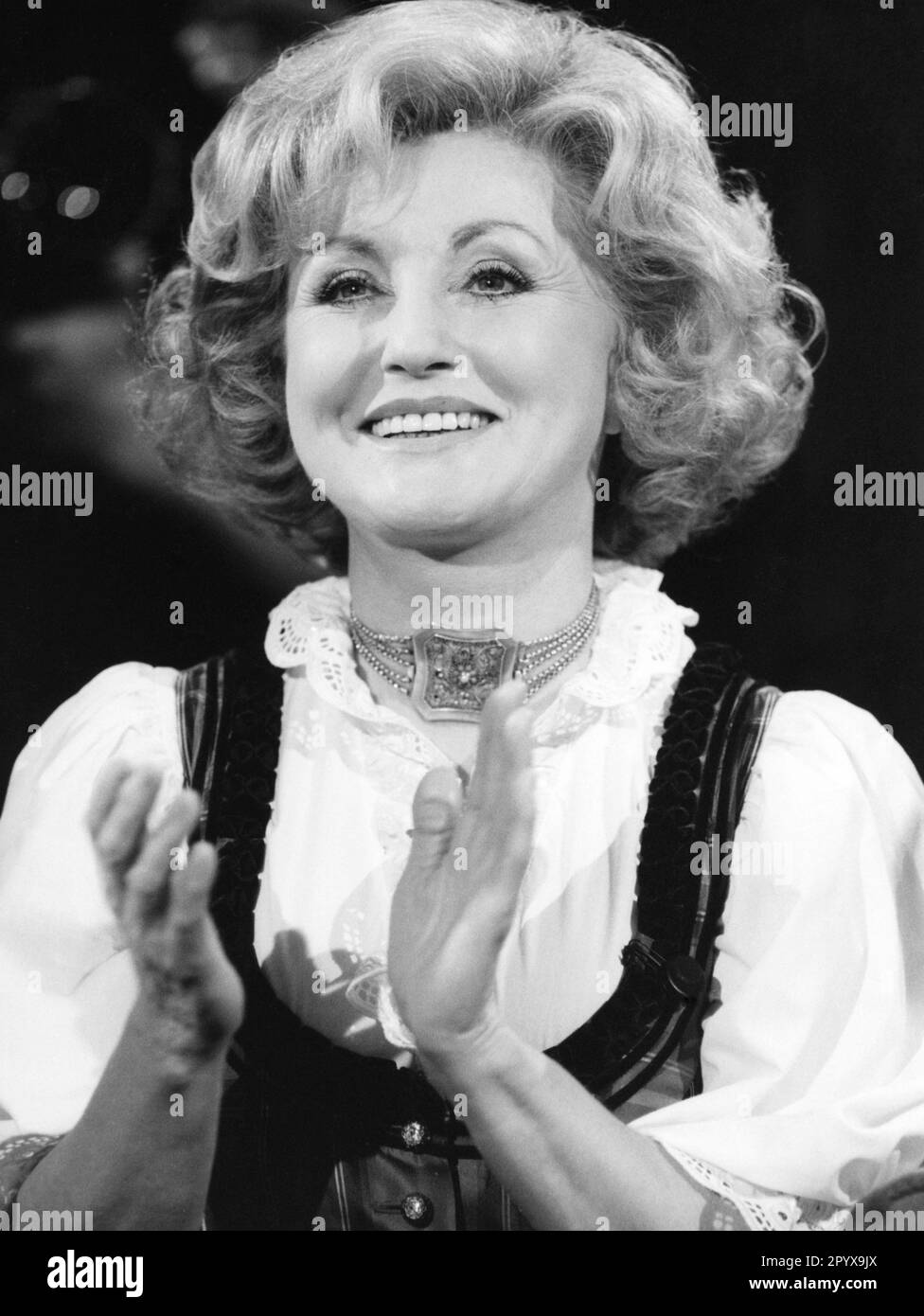 Singer Margot Hellwig Stock Photo Alamy