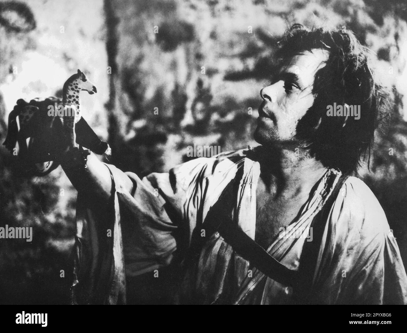 Bruno S. as Kaspar Hauser in 'Every man for himself and God against all', directed by Werner Herzog, Germany 1974. [automated translation] Stock Photo
