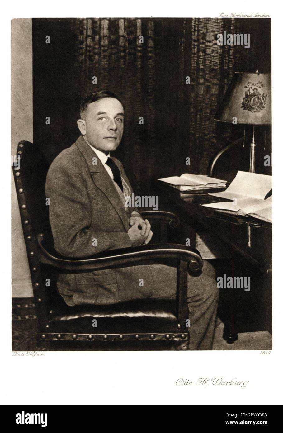 Otto Heinrich Warburg (18831970), German biochemist. Warburg received