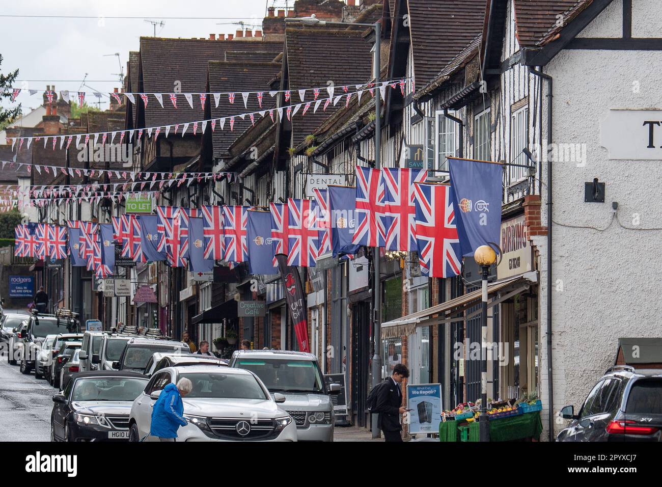 Chalfont St Peter, Buckinghamshire, UK. 5th May, 2023. The villagers of