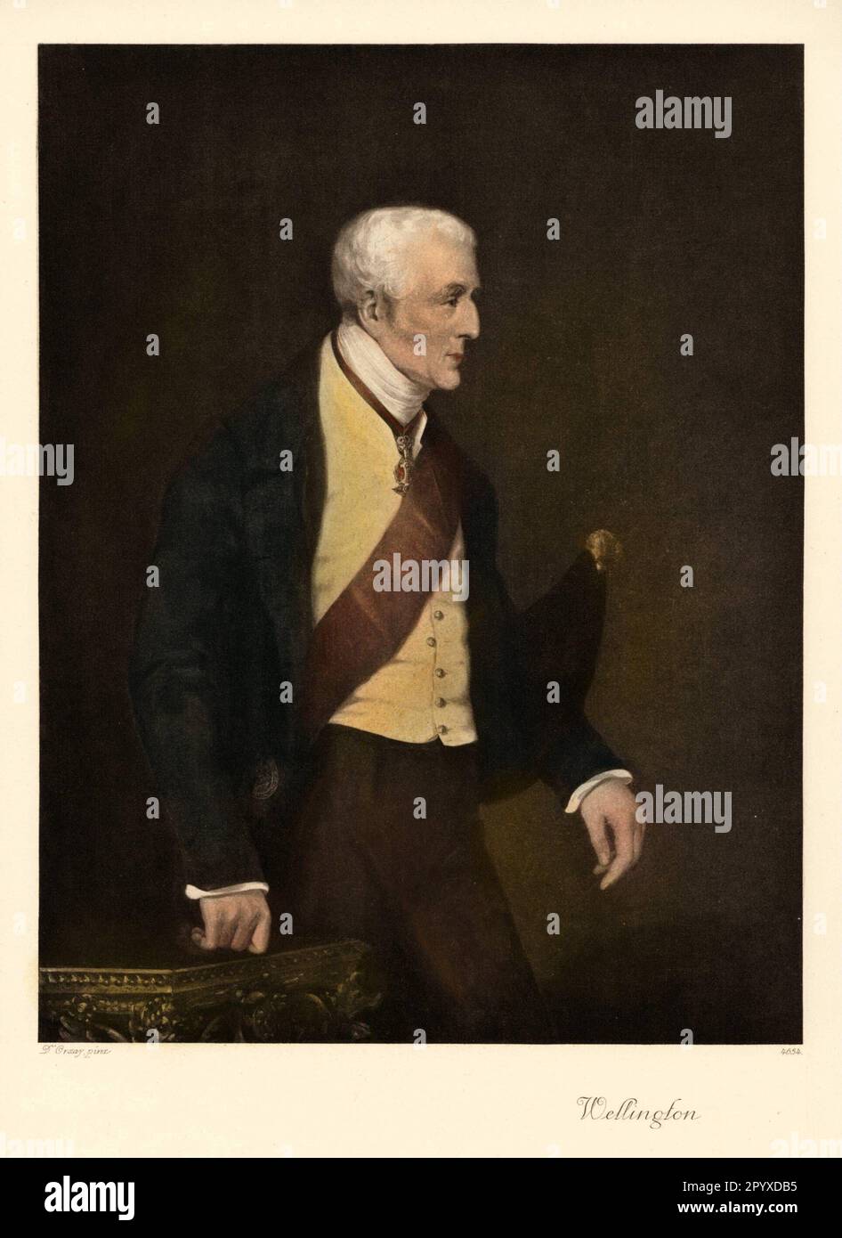 Arthur Wellesley Duke of Wellington (1769-1852), British field marshal ...