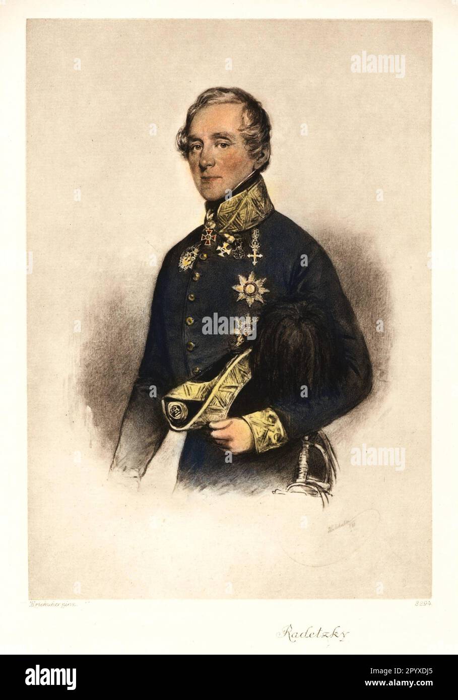 Field marshal joseph count radetzky hires stock photography and images