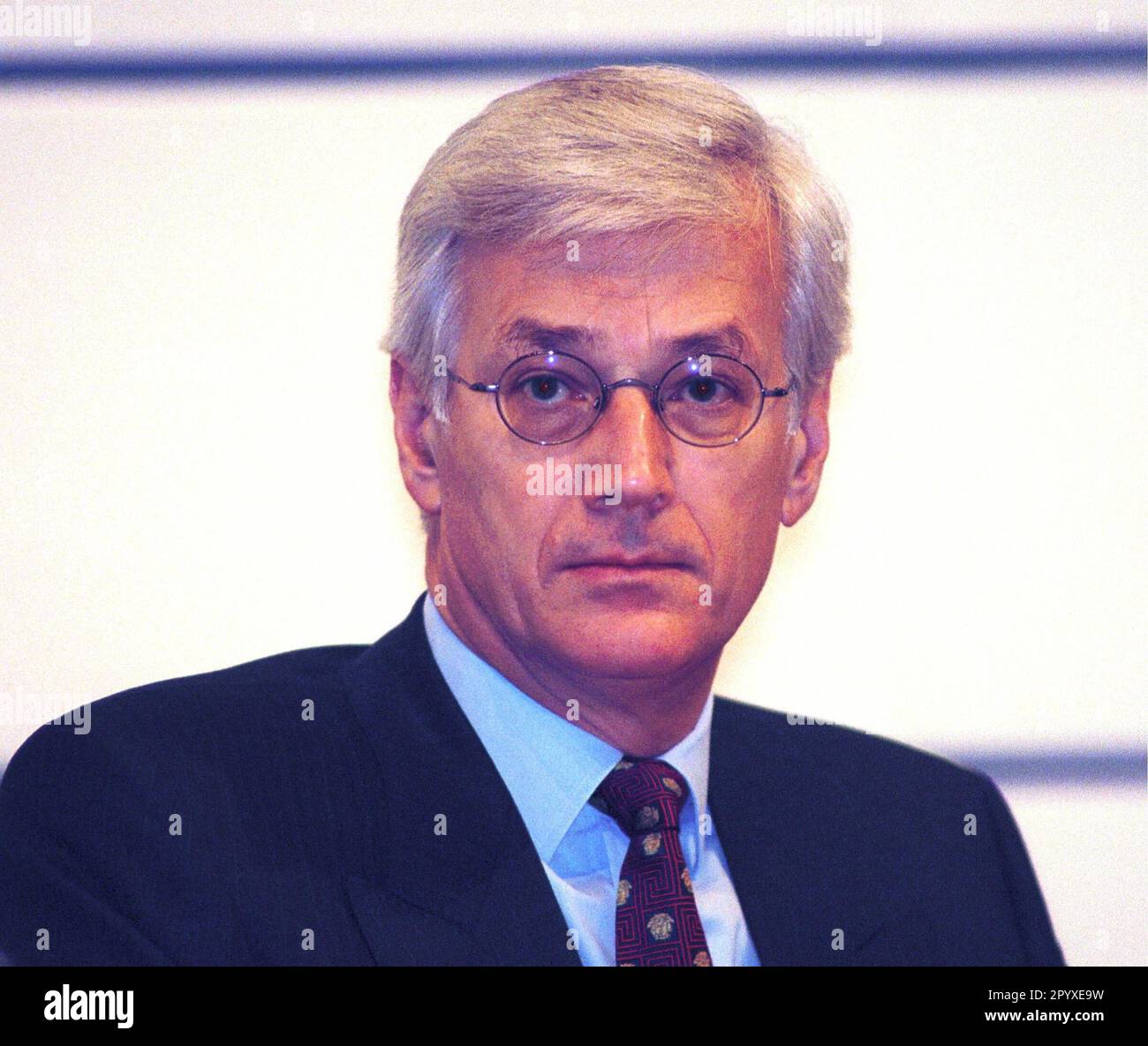 Dr. Manfred Gentz, Member of the Board of Management of DaimlerChrysler AG, responsible for Finance-Controlling, [automated translation] Stock Photo