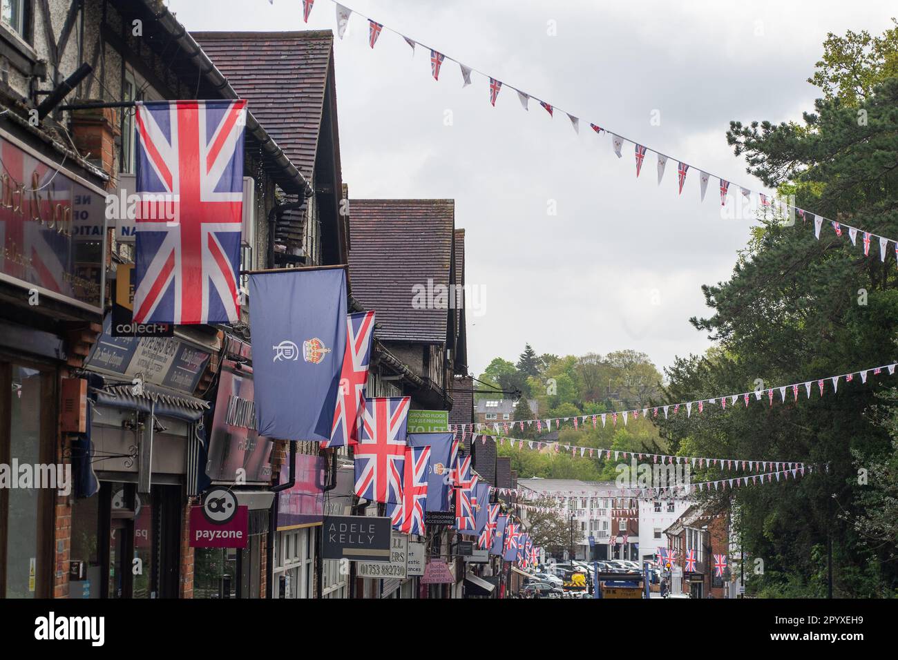 Chalfont St Peter, Buckinghamshire, UK. 5th May, 2023. The villagers of