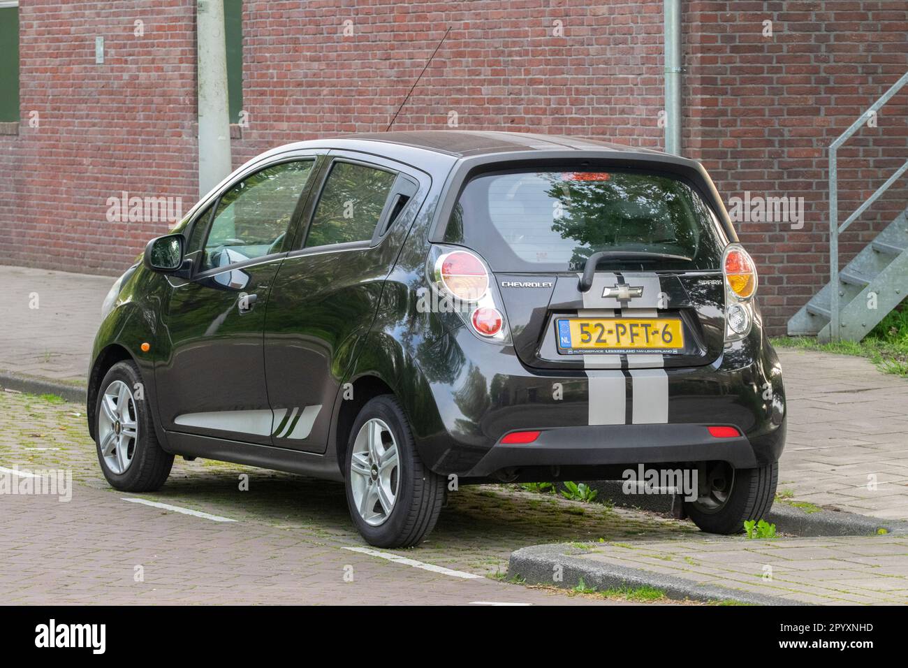 Chevrolet Spark Car At Amsterdam The Netherlands 4-5-2023 Stock Photo