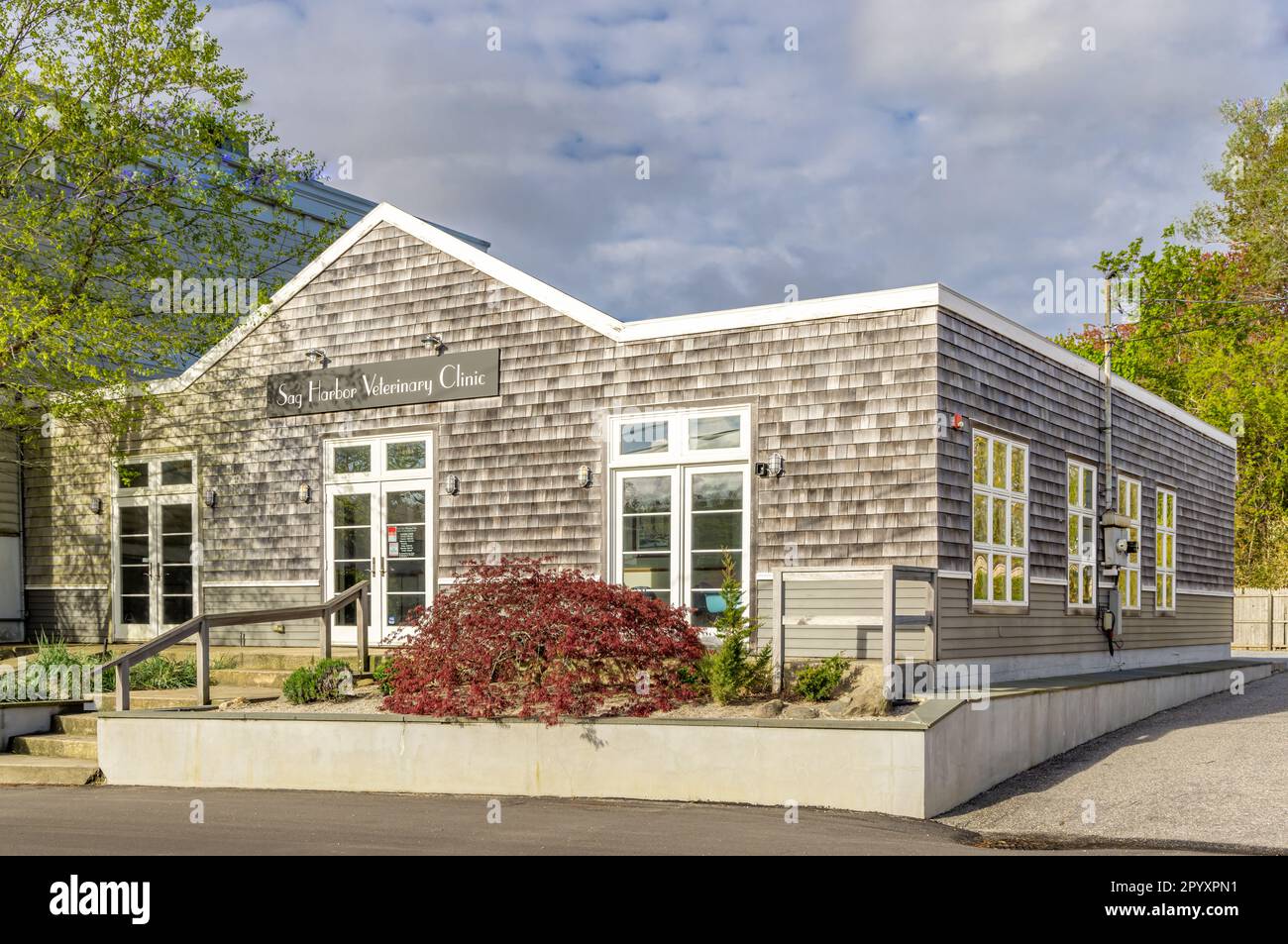 Image of the Sag Harbor Veterinary clinic in sag harbor, ny Stock Photo Alamy