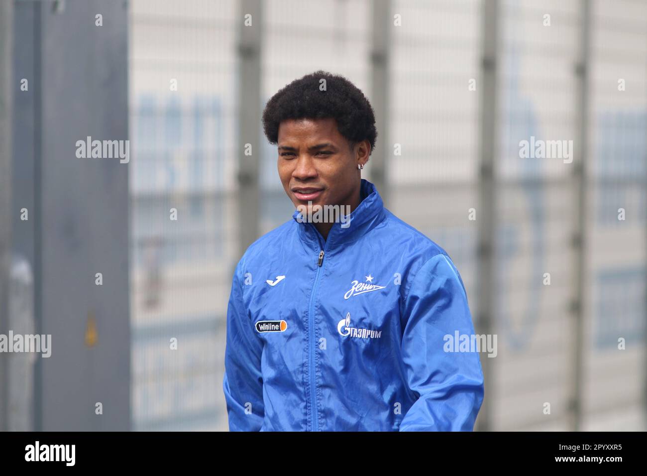 Saint Petersburg, Russia. 05th May, 2023. Wilmar Enrique Barrios Teran, known as Wilmar Barrios of Zenit Football Club seen during the training session at Gazprom Training Centre before the match of the 26th round of the Russian Premier League, Zenit Saint Petersburg - Spartak Moscow. Credit: SOPA Images Limited/Alamy Live News Stock Photo