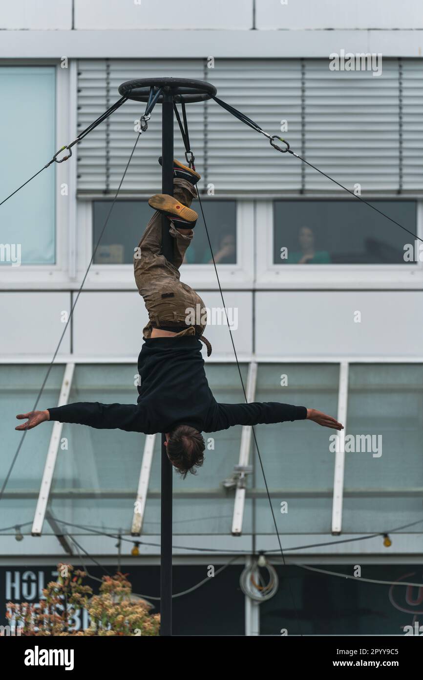 Kaiserslautern, Germany. 5th May, 2023. Artist from the Funky Monkey