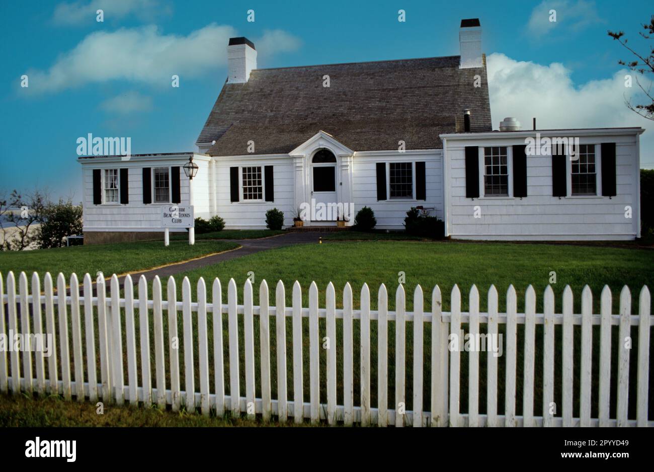 Chatham Beach & Tennis Club, Cape Cod, Massachusetts Stock Photo Alamy
