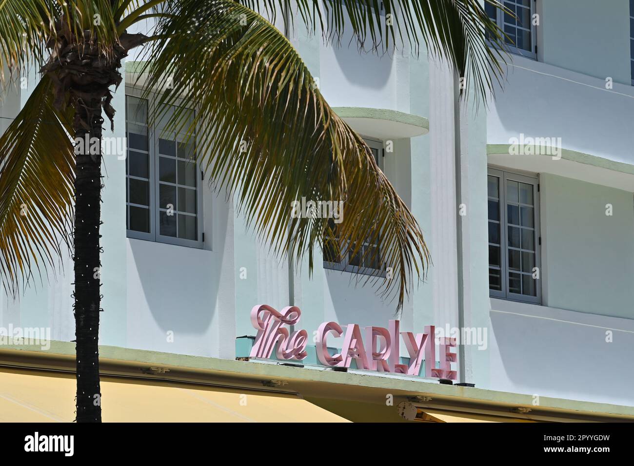 Carlyle hotel south beach miami hires stock photography and images Alamy