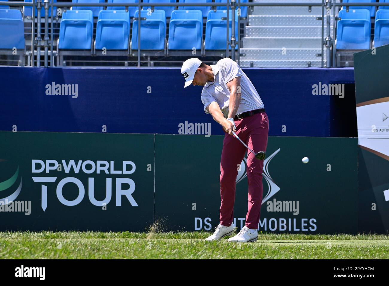 5th May 2023, Marco Simone Golf and Country Club, Guidonia, Italy; DS  Automobiles Italian Open Golf round 2; SHARMA, Shubhankar Stock Photo -  Alamy