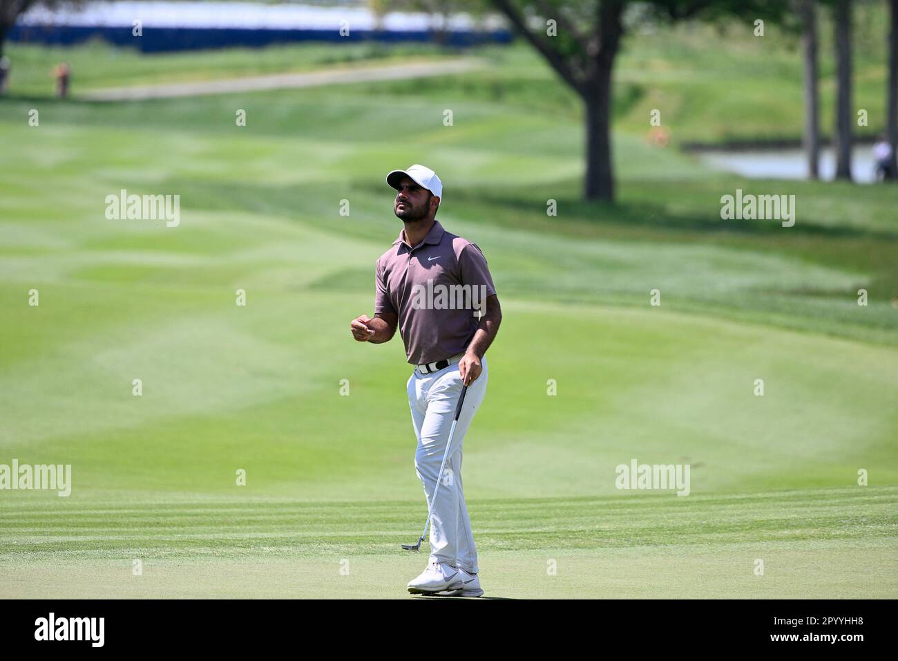 5th May 2023, Marco Simone Golf and Country Club, Guidonia, Italy; DS  Automobiles Italian Open Golf round 2; SHARMA, Shubhankar Stock Photo -  Alamy