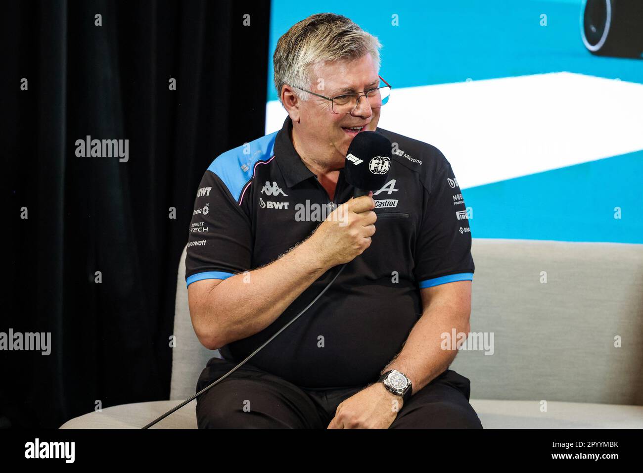 Miami, USA. 05th May, 2023. Otmar Szafnauer (USA) Alpine F1 Team, Team ...