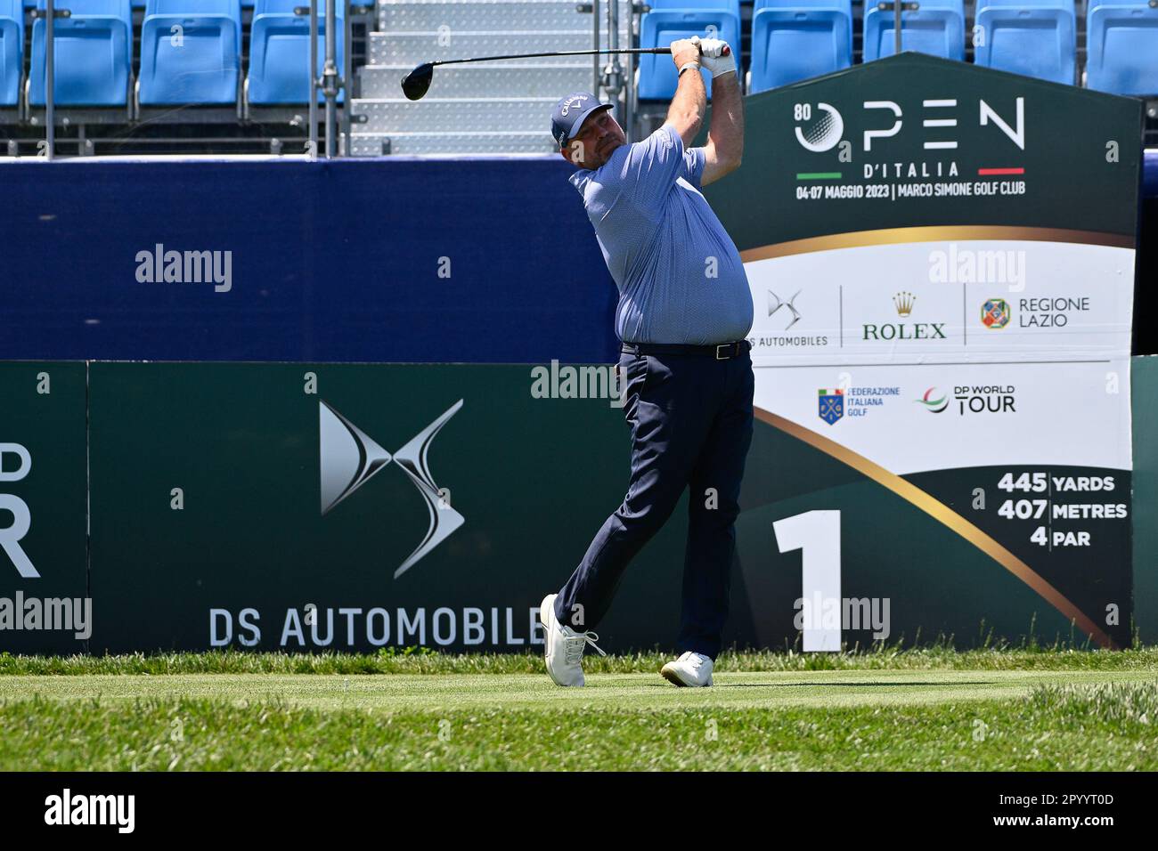 BJORN, Thomas during 80°DS Automobiles Italian Open Golf Match, Marco  Simone GC, 5 May 2023 (Photo by AllShotLive/Sipa USA) Credit: Sipa  USA/Alamy Live News Stock Photo - Alamy