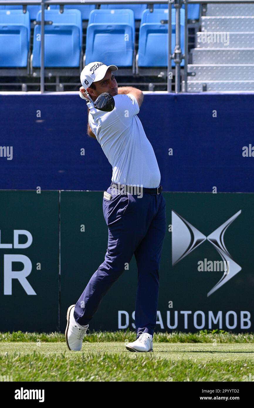 MOLINARI, Edoardo during 80°DS Automobiles Italian Open Golf Match, Marco  Simone GC, 5 May 2023 (Photo by AllShotLive/Sipa USA) Credit: Sipa  USA/Alamy Live News Stock Photo - Alamy