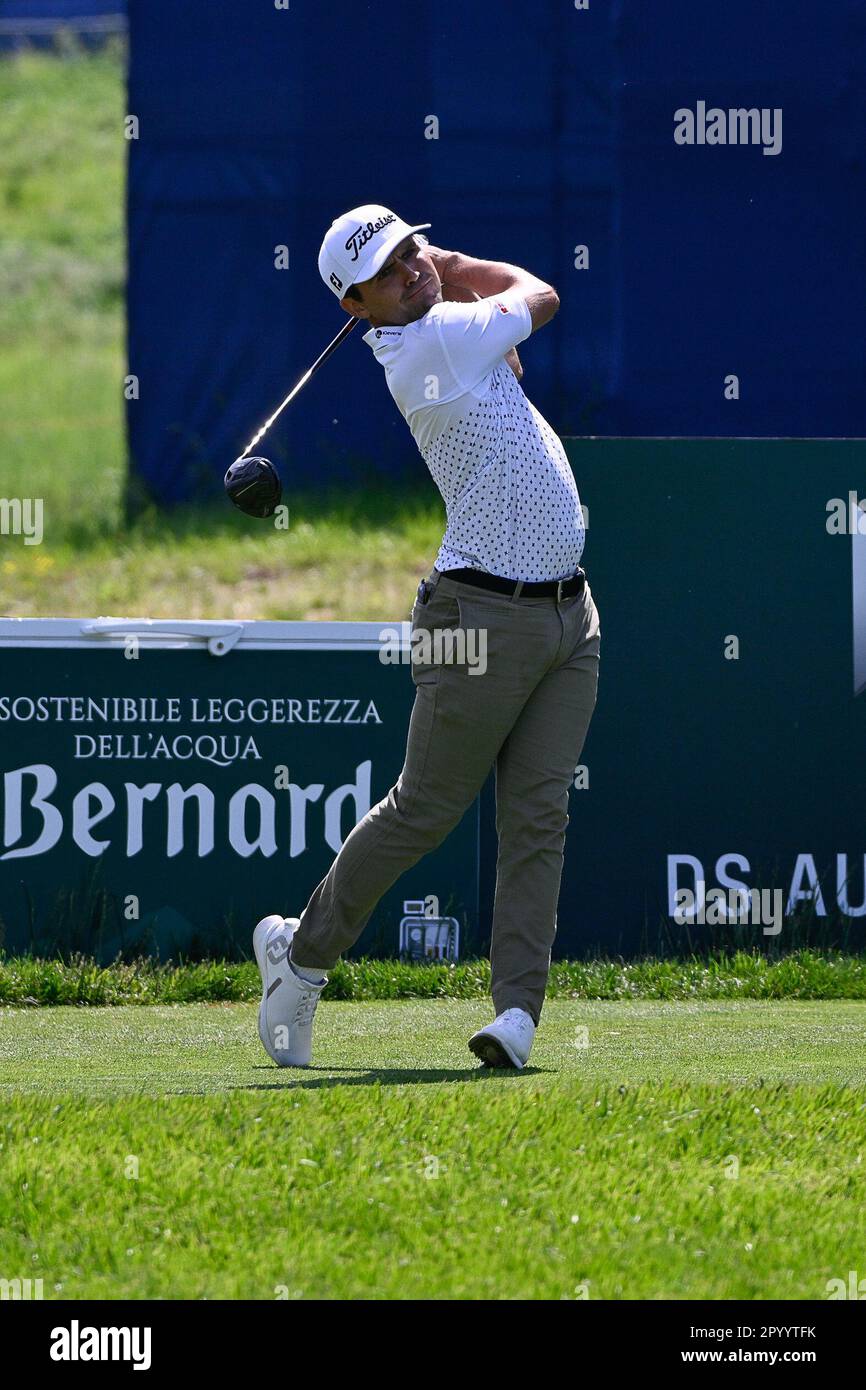 ARNAUS, Adri during 80°DS Automobiles Italian Open Golf Match, Marco Simone  GC, 5 May 2023 (Photo by AllShotLive/Sipa USA) Credit: Sipa US/Alamy Live  News Stock Photo - Alamy