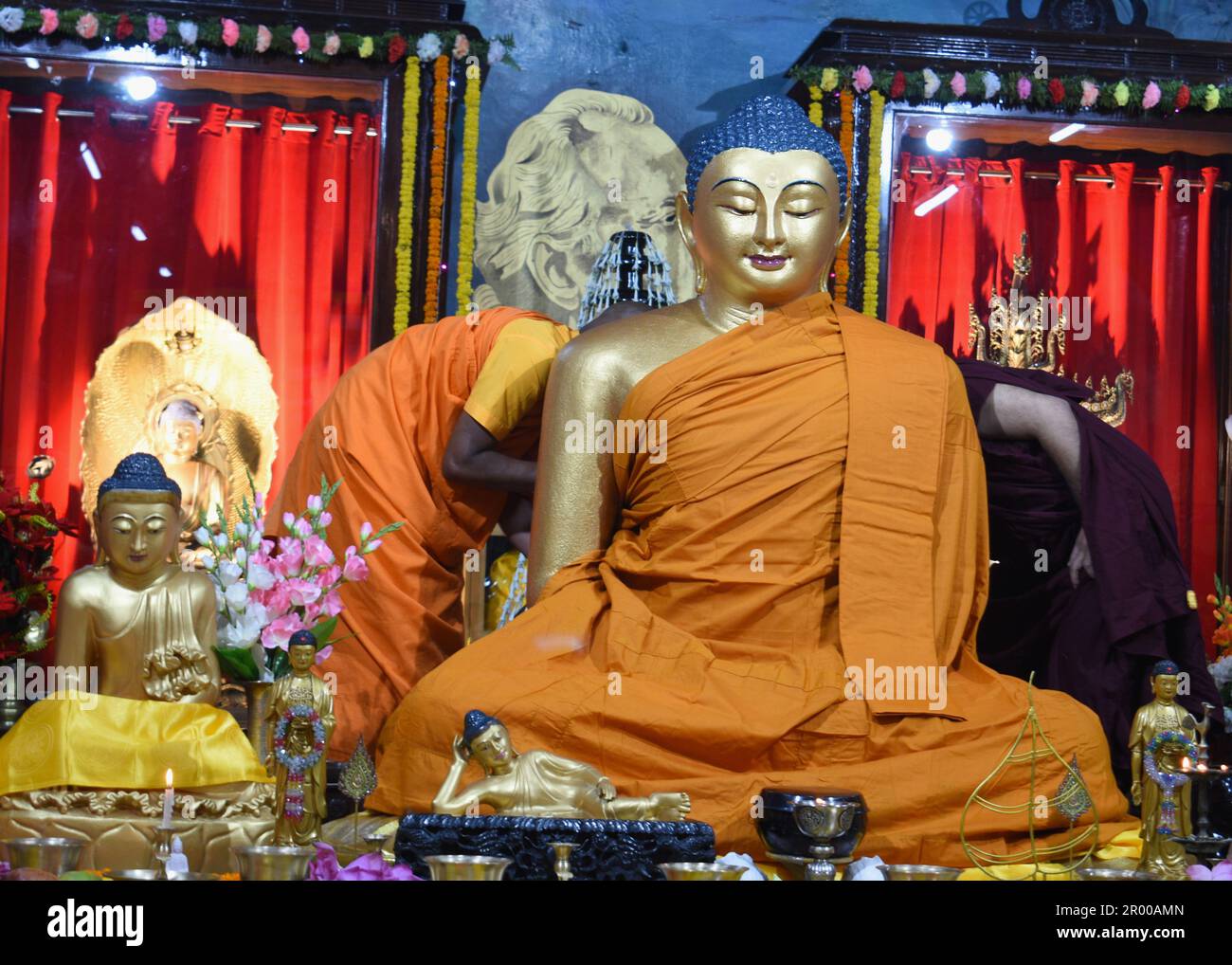Kolkata, India. 05th May, 2023. Buddha Purnima which marks Gautama