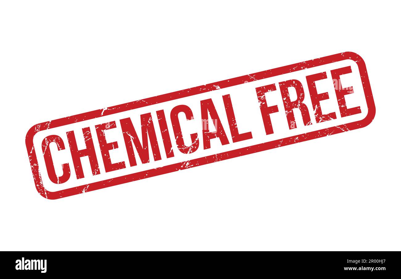 Chemical Free Rubber Stamp Seal Vector Stock Vector Image & Art Alamy