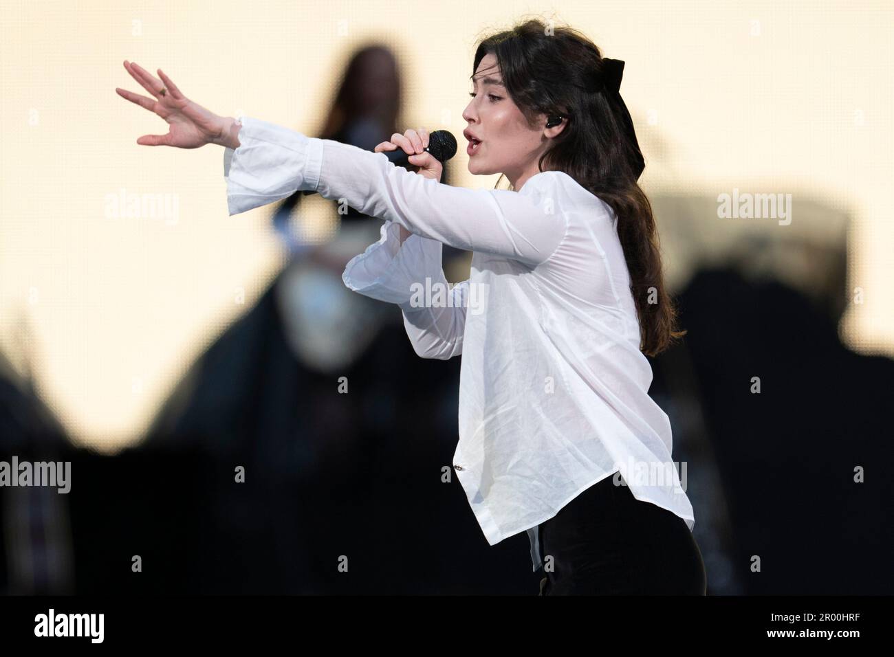 Gracie Abrams performs as the opening act for Taylor Swift's "The Eras