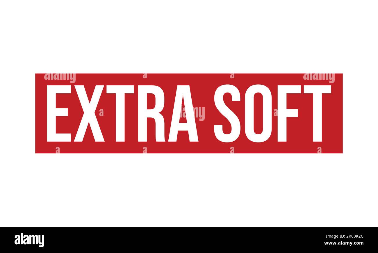 Extra Soft Rubber Stamp Seal Vector Stock Vector