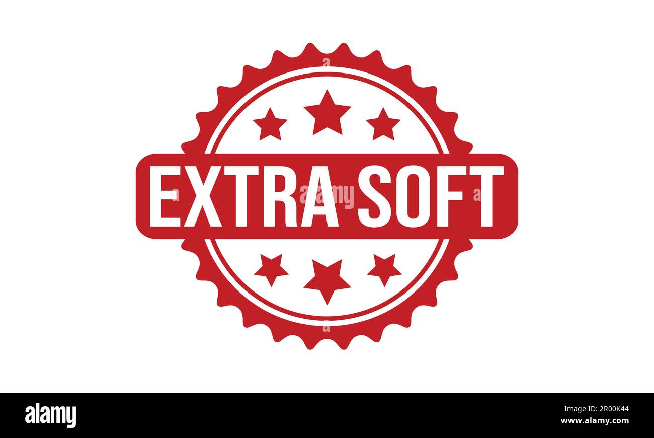 Extra Soft Rubber Stamp Seal Vector Stock Vector