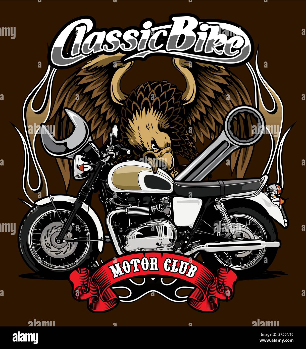 Motorcycle Keepsake Vector motorcycles vector template Stock Vector Image & Art - Alamy