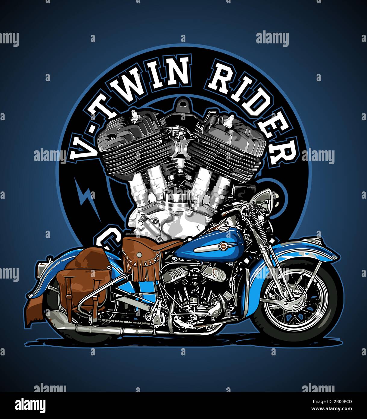 Round Motorcycle Vector motorcycles vector template Stock Vector Image & Art - Alamy