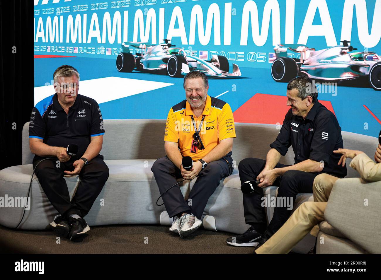 Newc For Rou Miami, USA. 5th May, 2023. Otmar Szafnauer (ROU, BWT Alpine F1 Team ...