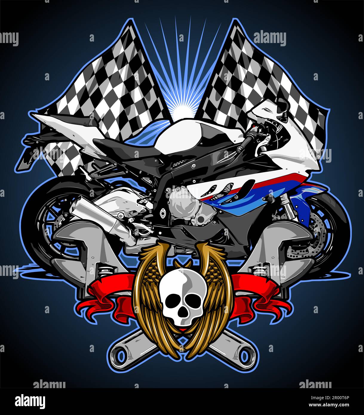 motorcycles vector template Stock Vector Image &amp; Art - Alamy