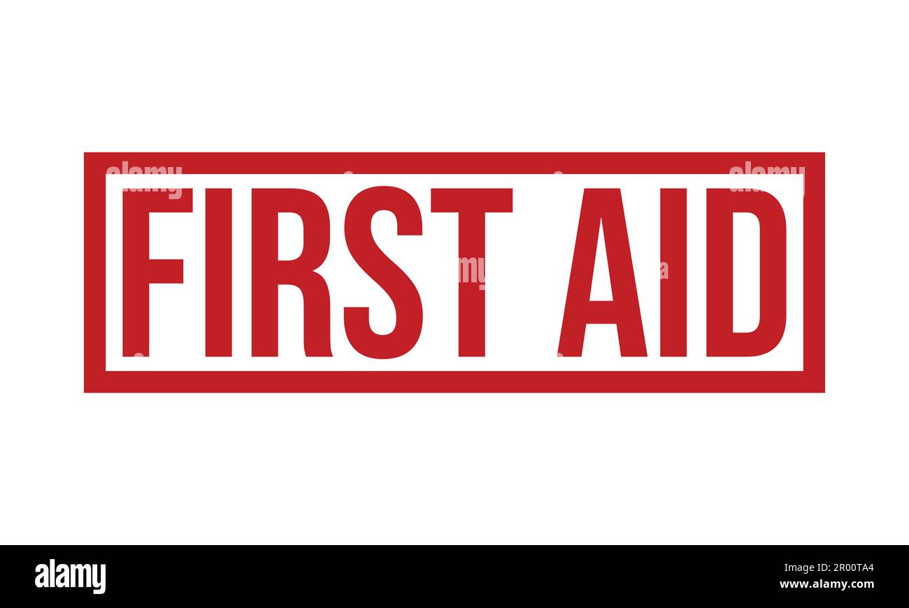 First Aid Rubber Stamp Seal Vector Stock Vector Image & Art Alamy