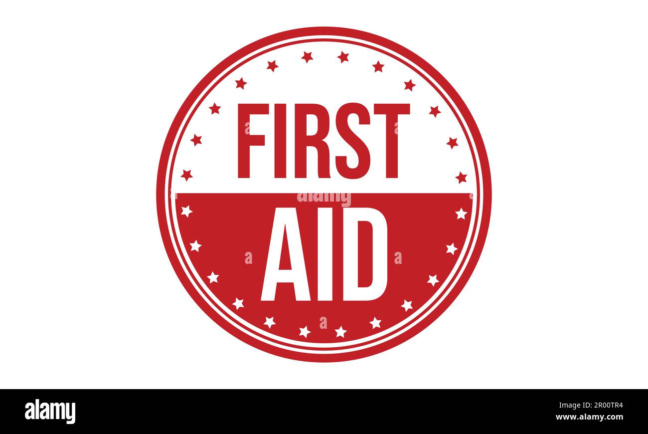 First Aid Rubber Stamp Seal Vector Stock Vector Image & Art Alamy