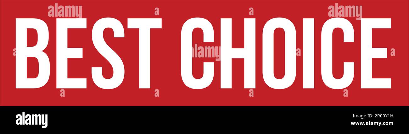 Best Choice Rubber Stamp On White Background, Vector Illustration Stock ...