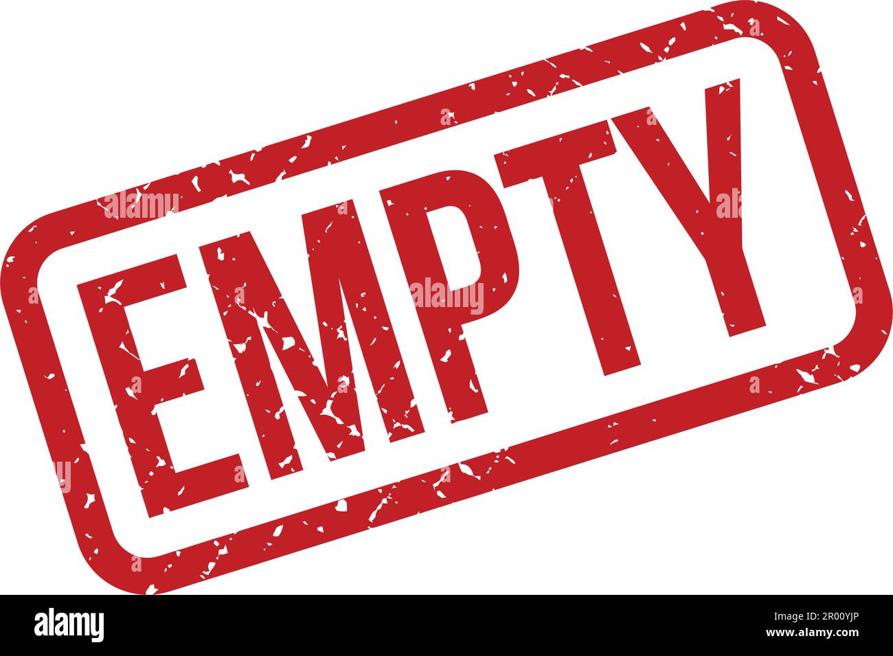 Red Grunge Empty Rubber Stamp Seal - Vector Stock Vector Image & Art ...