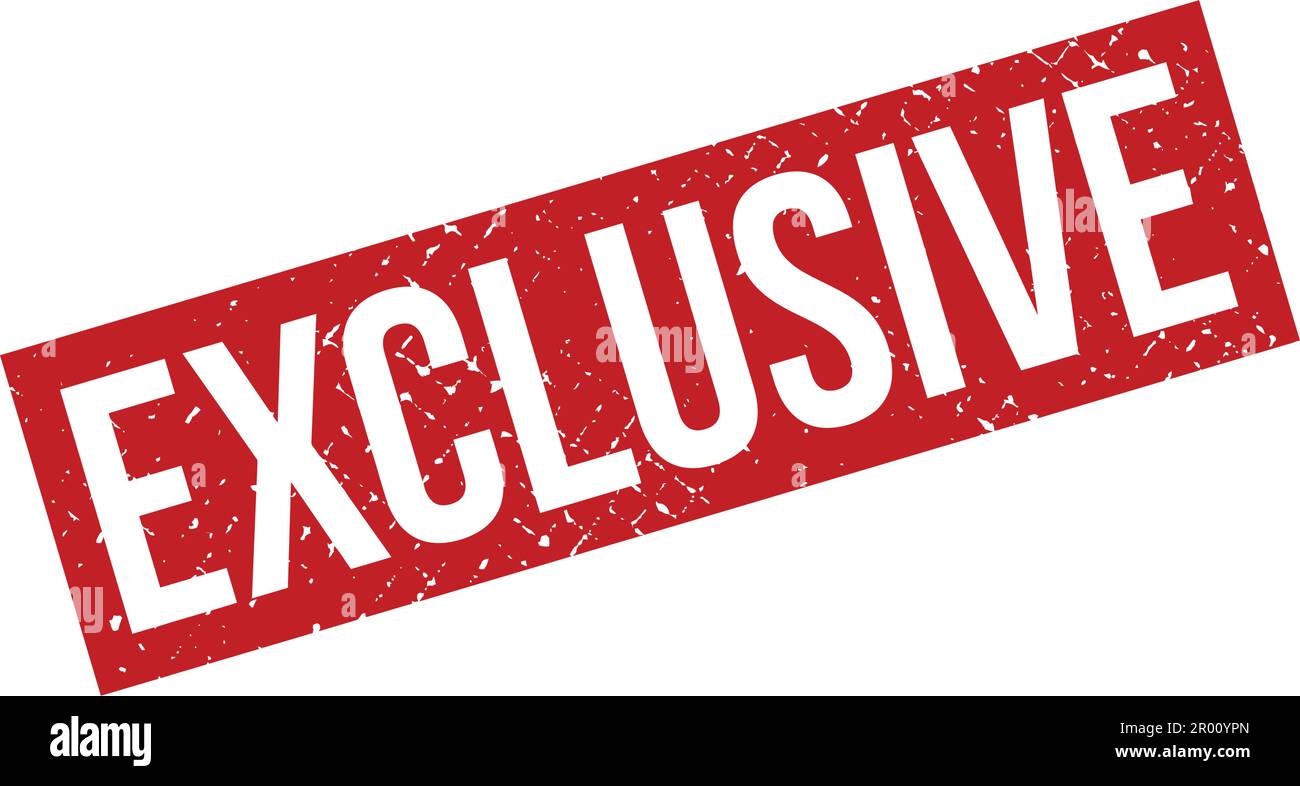 Exclusive Grunge Rubber Stamp On White Background, Vector Illustration ...