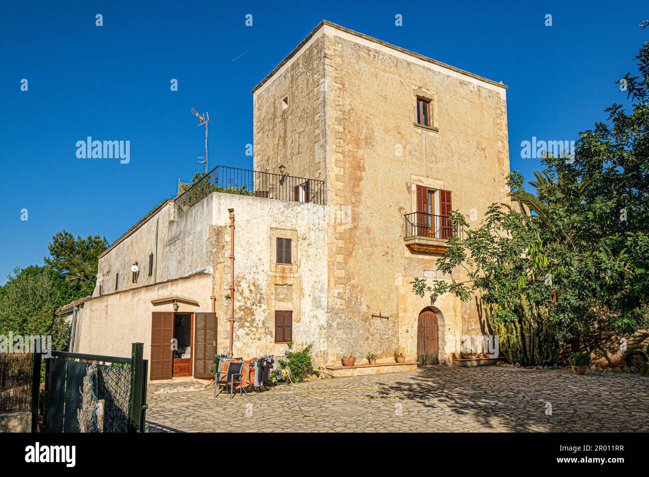 Es Rafal Pudent, Manacor, comarca de Llevant, Mallorca, Balearic Islands, Spain Stock Photo