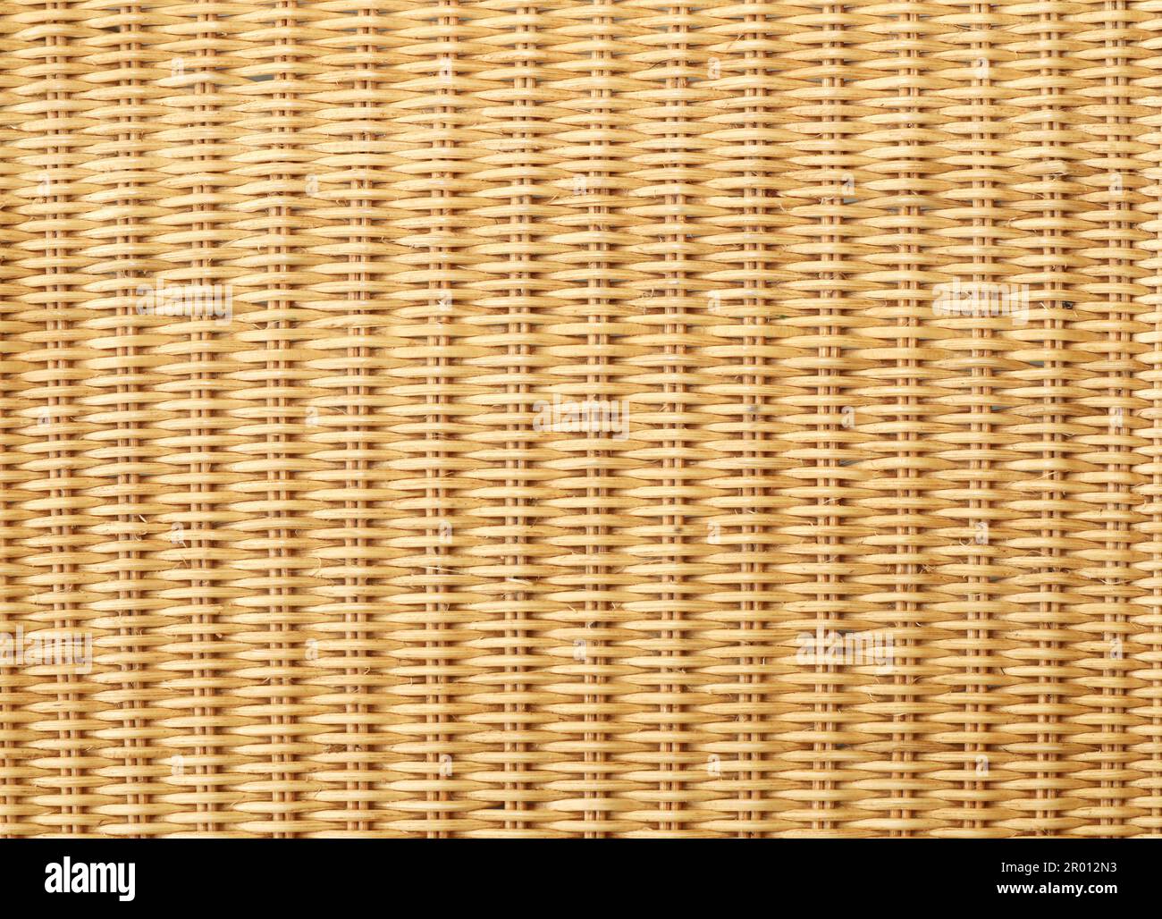 Brown rattan texture for background. Stock Photo