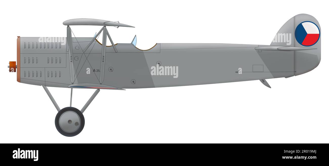 アオシマ1/12 DE HAVILLAND 2 TWO SEATERS De Havilland biplane No.2 / F.E.1
