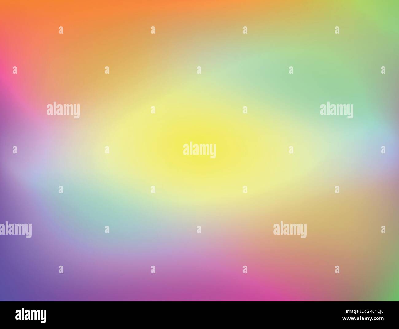 Abstract blurred gradient background in vibrant rainbow colors Stock ...