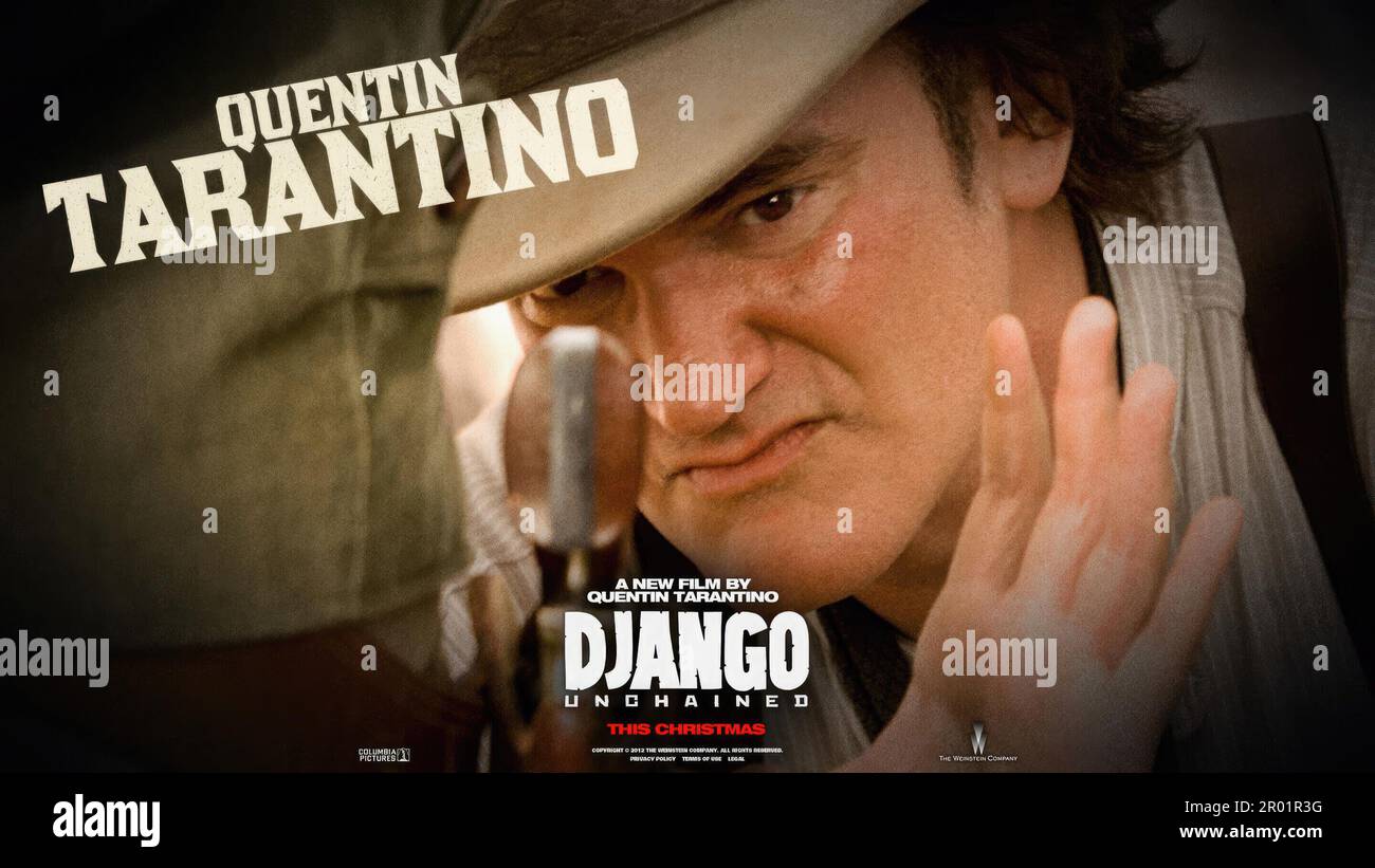 QUENTIN TARANTINO in DJANGO UNCHAINED (2012), directed by QUENTIN ...
