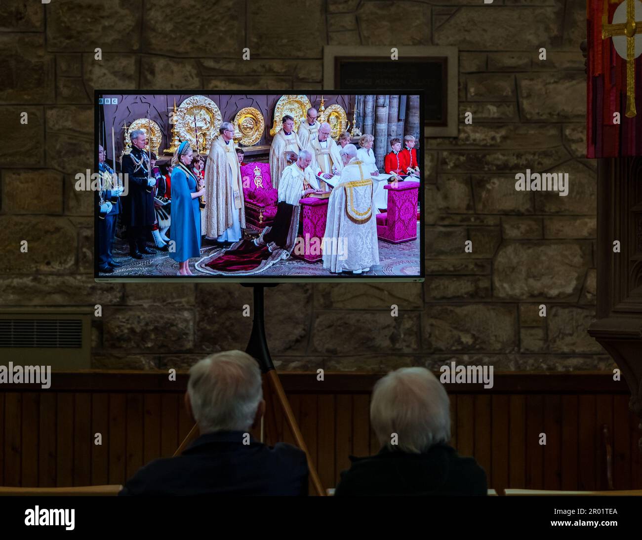 Haddington, East Lothian, Scotland, UK, 6th May 2023. Coronation